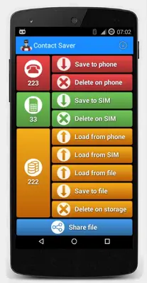 Contact Saver android App screenshot 6